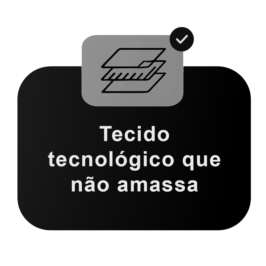 Alta elasticidade e liberdade de movimento